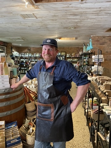 King Valley BBQ pitmaster with smoker